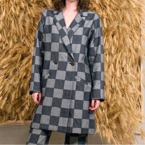 Mara Hoffman Denim Patchwork “Dolly” Jacky